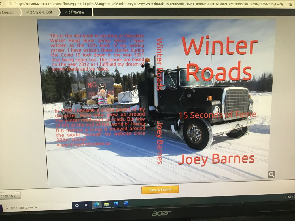 Winter Road Book Series King of Obsolete